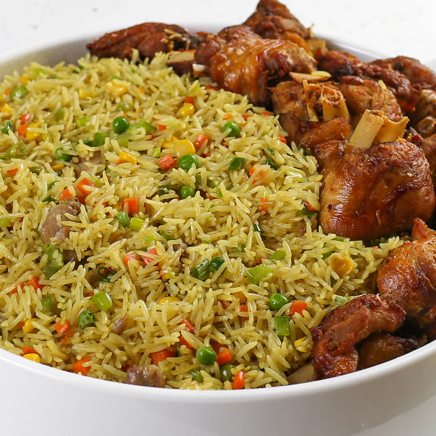 Fried Rice, chicken